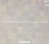 Adoquin Nazari textura fina CUARZO.